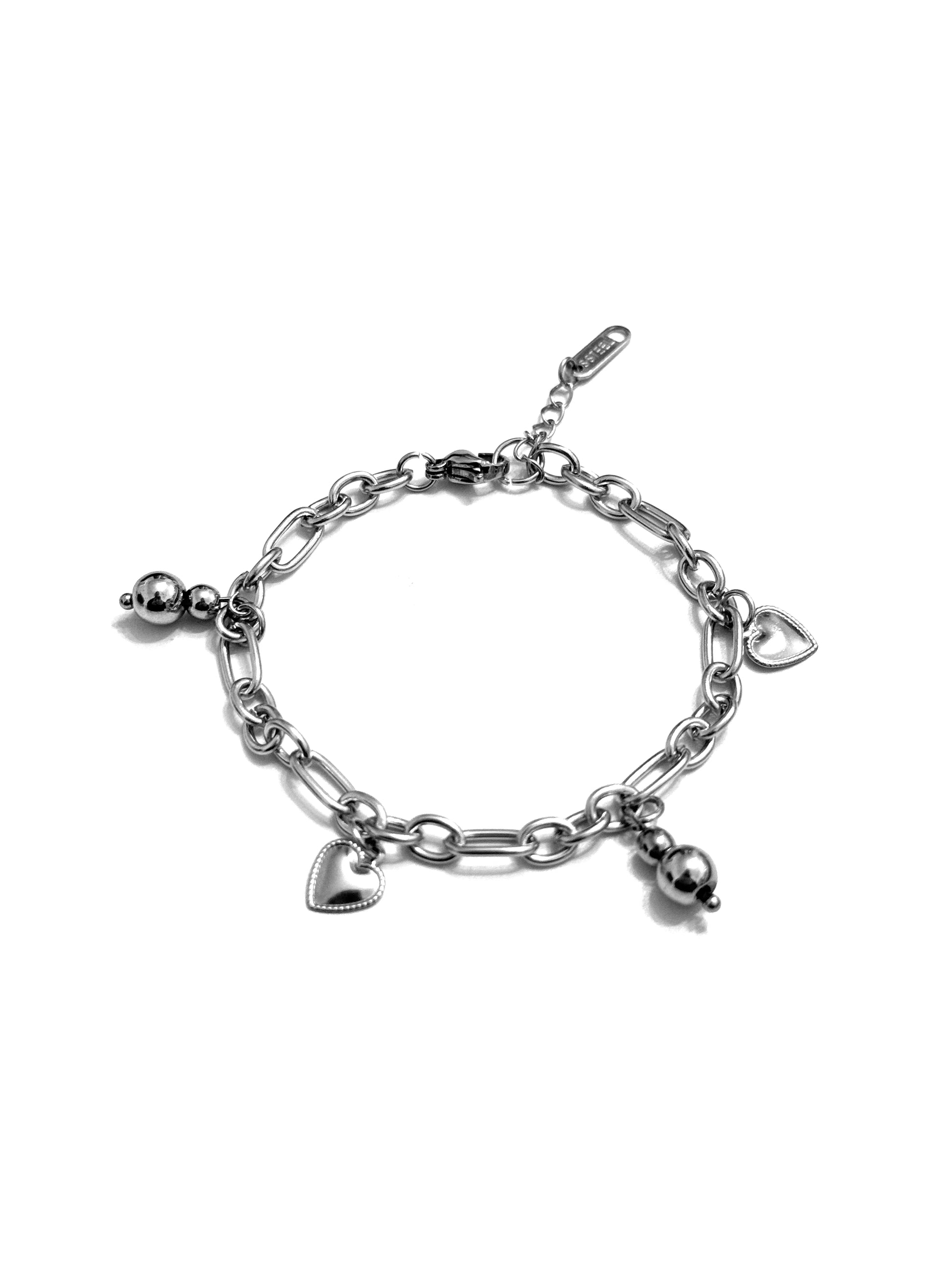 STEEL Pearls Bracelet 001