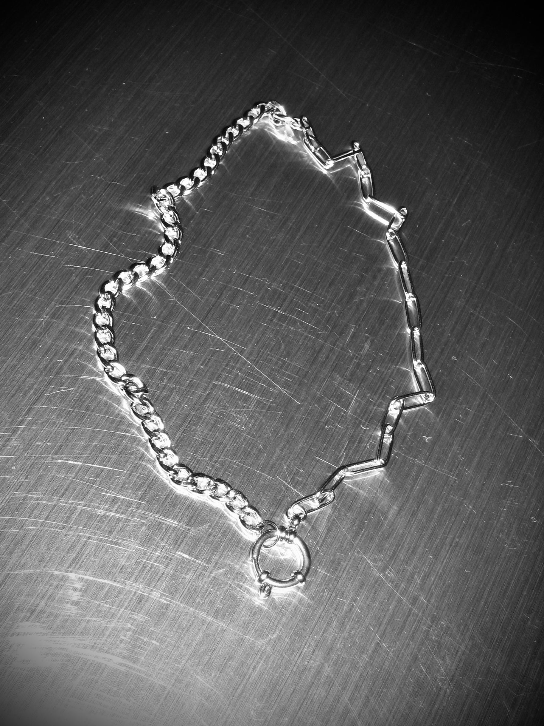 STEEL Split Necklace 003