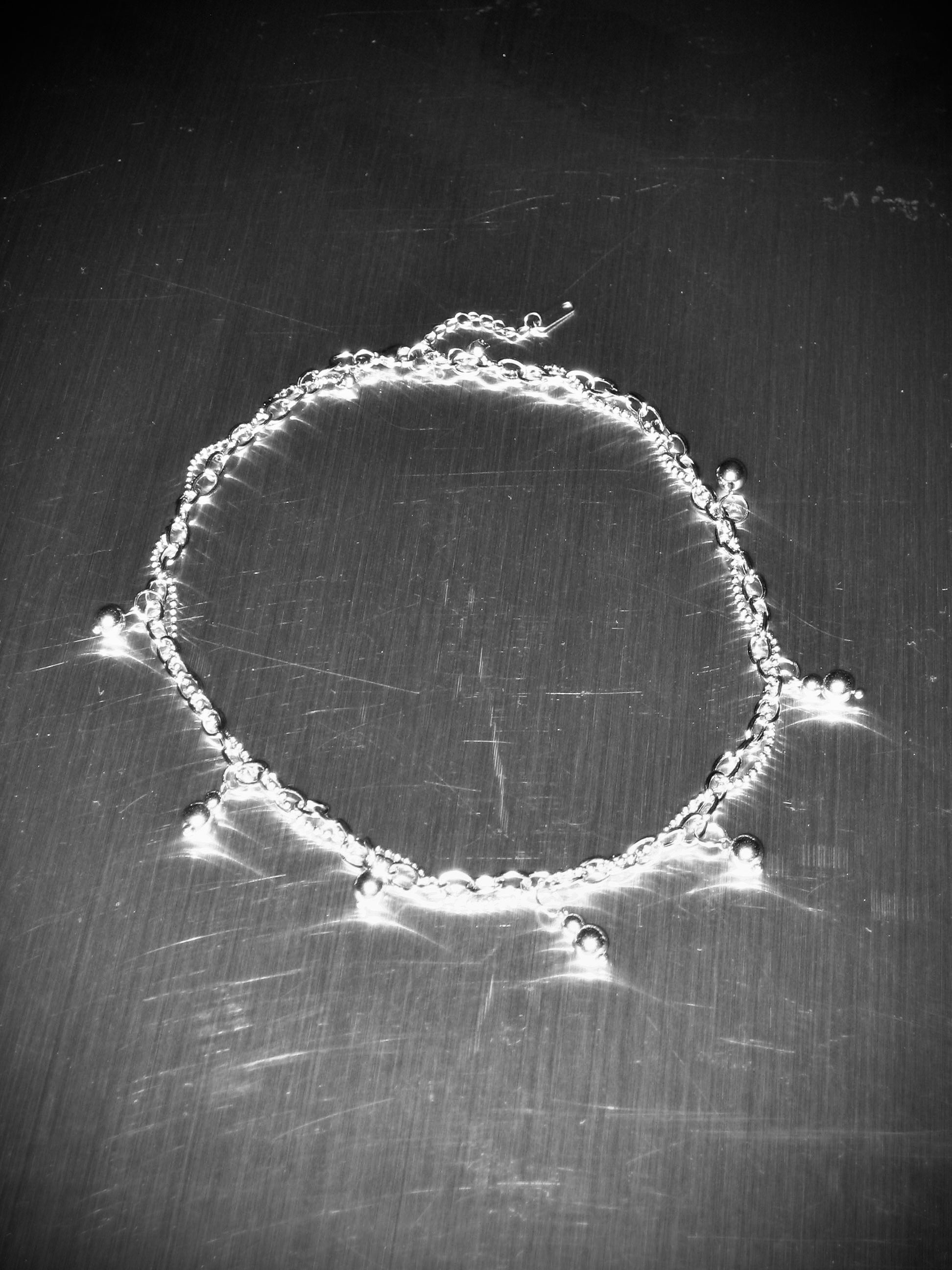 STEEL Pearls Necklace 001