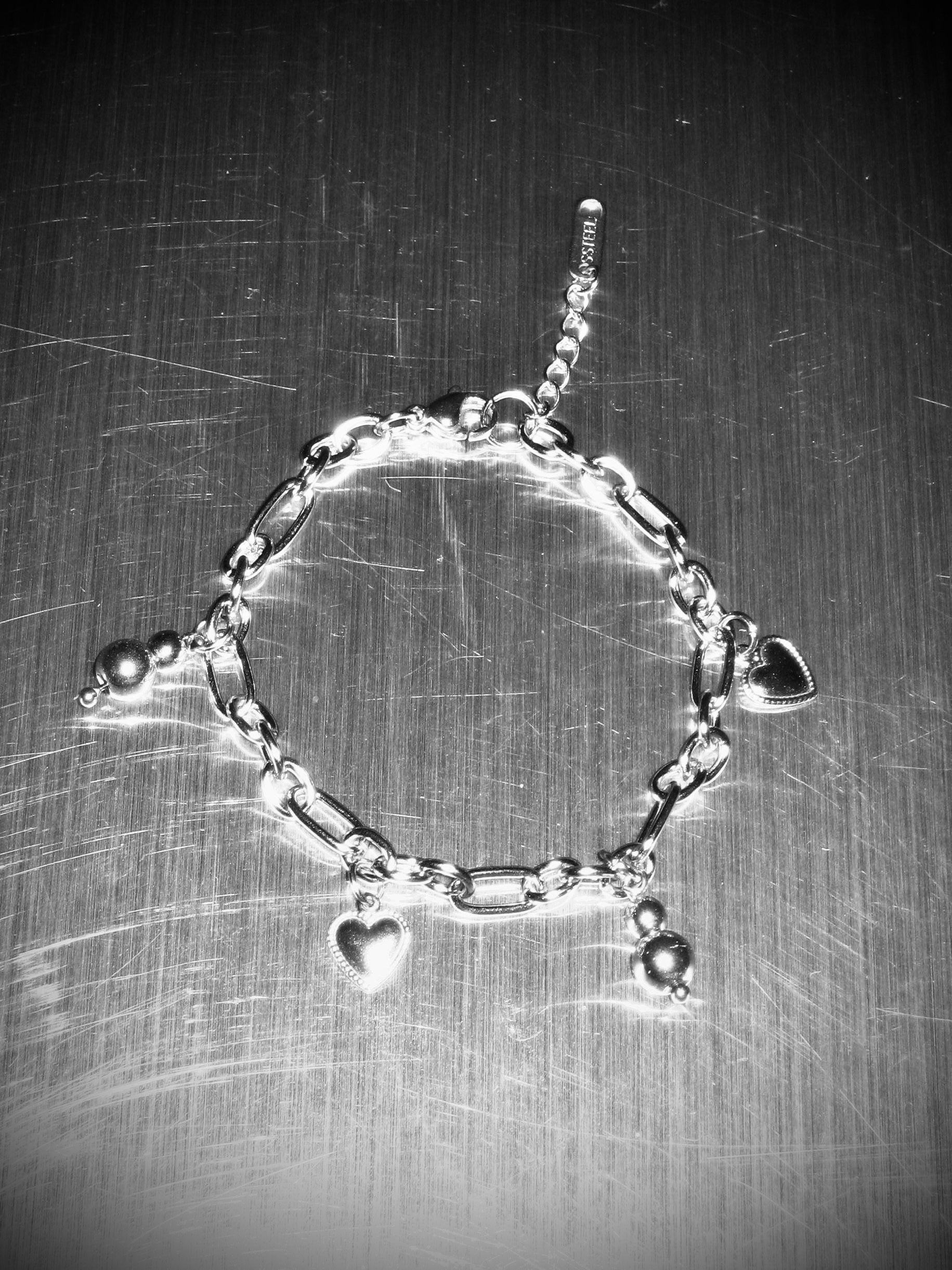 STEEL Pearls Bracelet 001