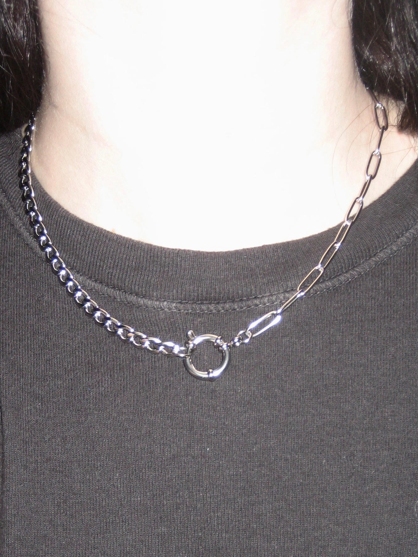 STEEL Split Necklace 003