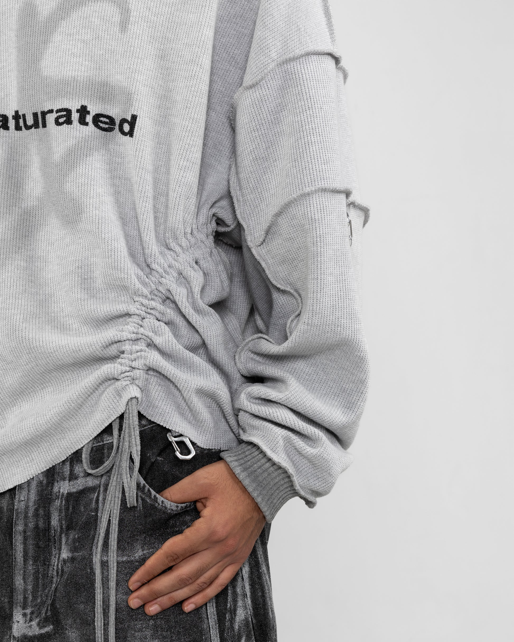 REFLECT Knit Sweater Grey