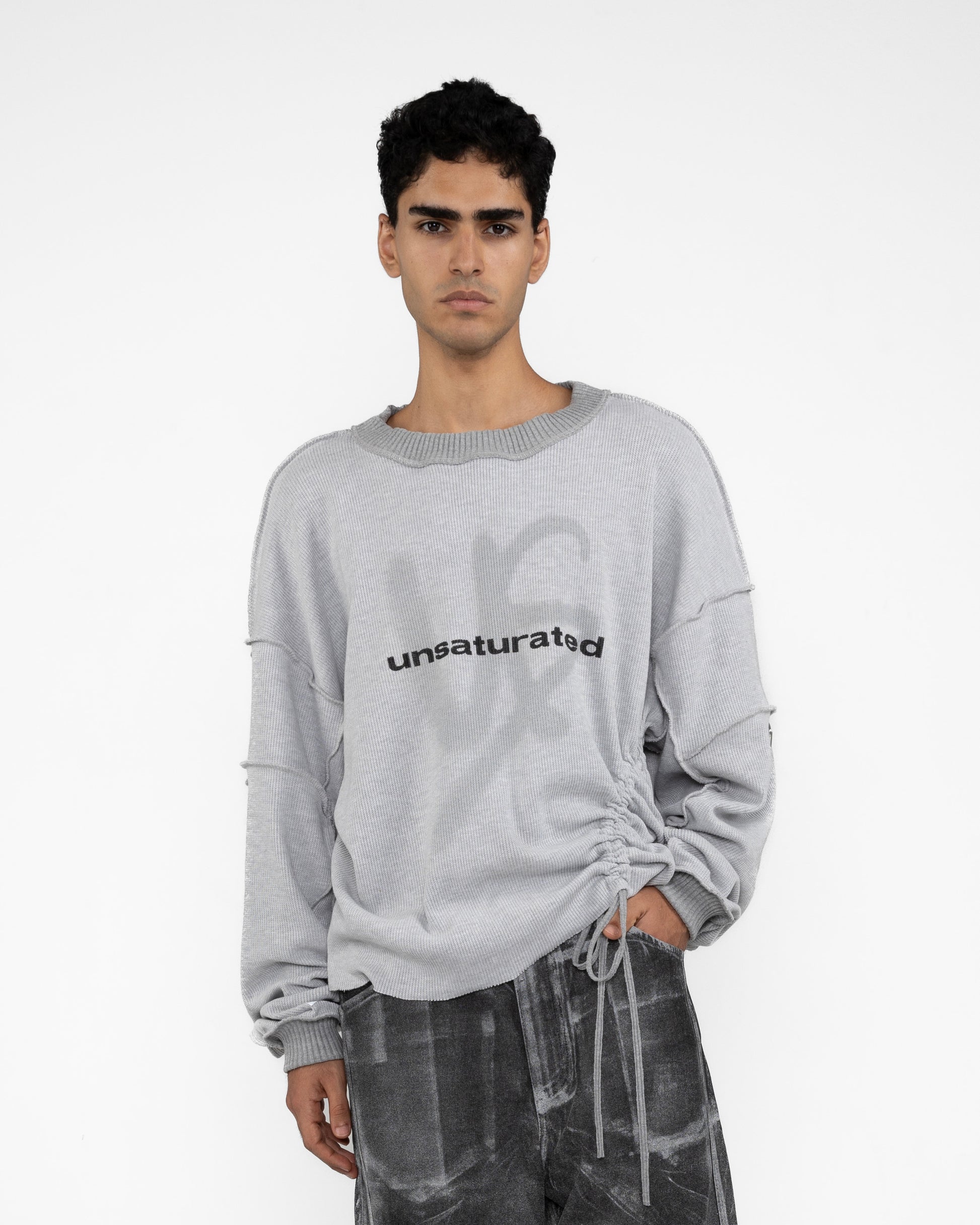 REFLECT Knit Sweater Grey
