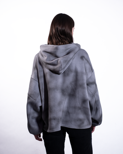 STATEMENT Sprayed Split Hoodie