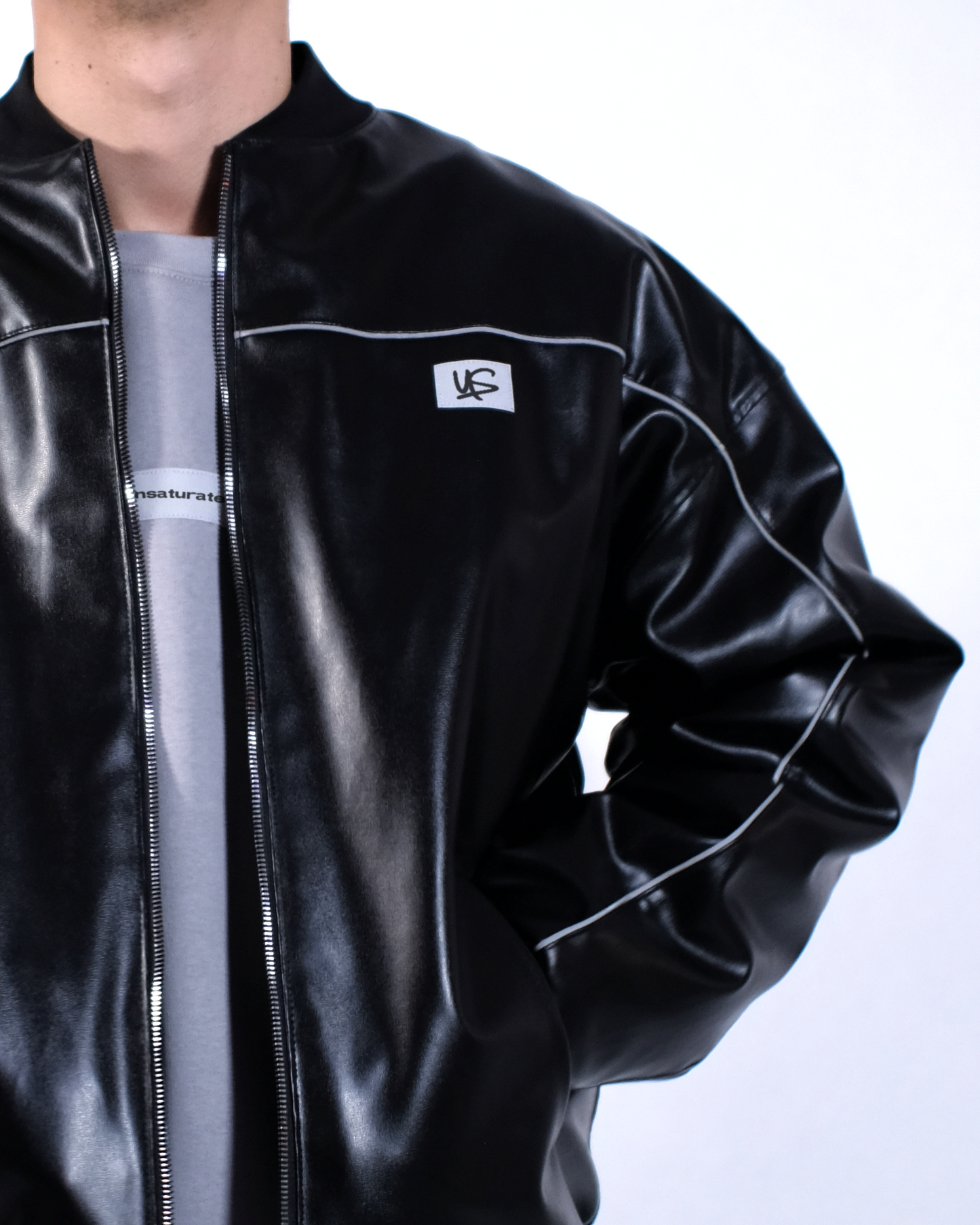 STATEMENT Reflective Bomberjacket