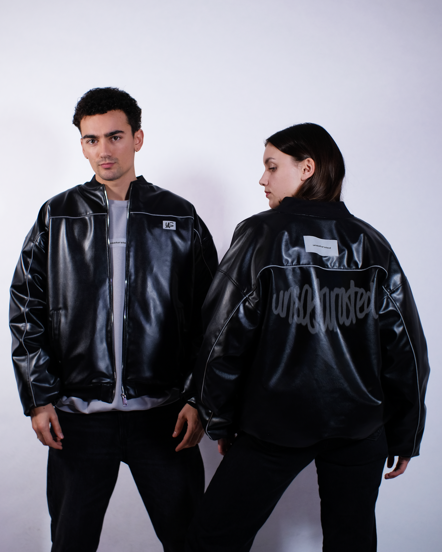 STATEMENT Reflective Bomberjacket