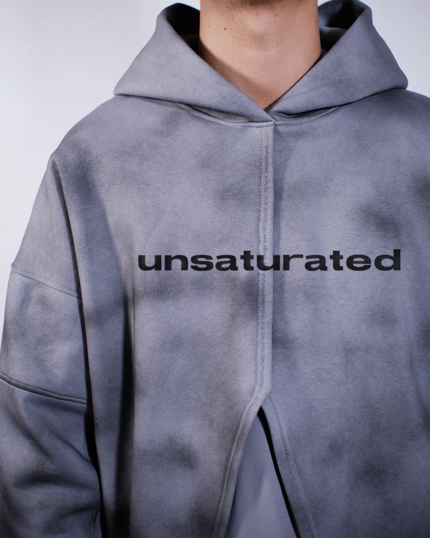 STATEMENT Sprayed Split Hoodie